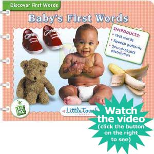 Leapfrog Little Touch LeapPad Book Baby s First Words