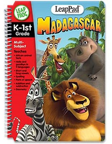 LeapFrog Madagascar - LeapPad Interactive Book