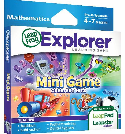 LeapFrog Mini Explorer Learning Game Greatest Hits