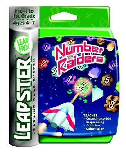 LeapFrog Number Raiders - Leapster Arcade Game