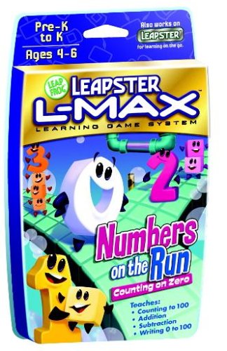 Numbers on the Run - Leapster L-Max Learning Game System Software