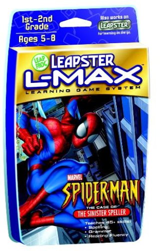 Spiderman - "The Sinister Speller" - Leapster L-Max Learning Game System Software