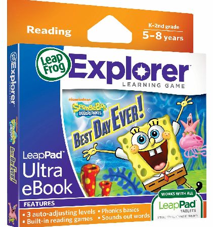 LeapFrog SpongeBob Square Pants Best Day Ever LeapPad