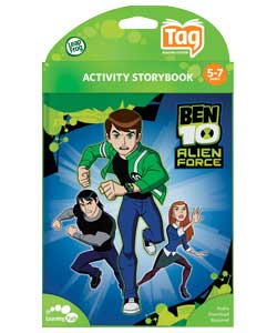leapfrog Tag Ben 10 Alien Force Book