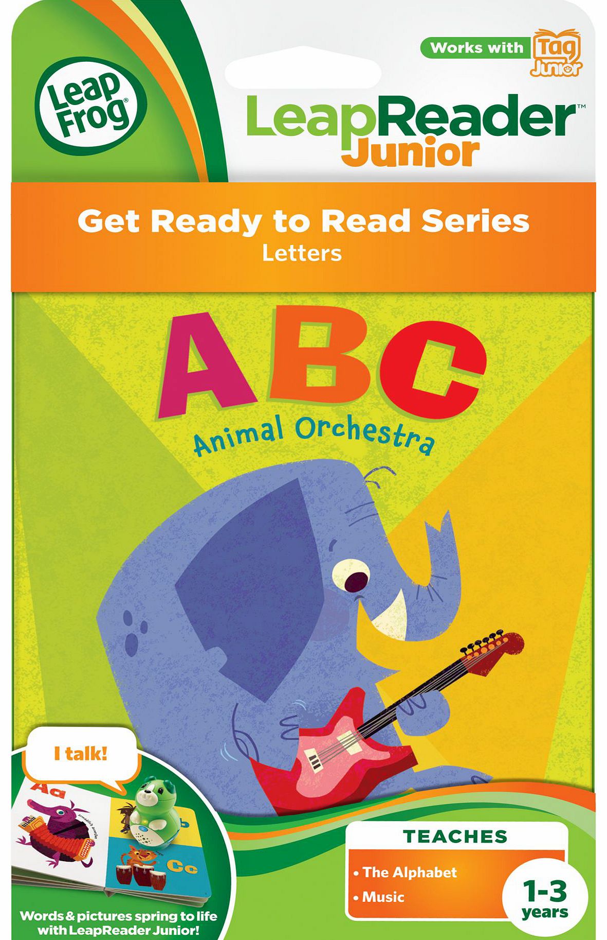 LeapFrog Tag Book Animal Orchestra Alphabet