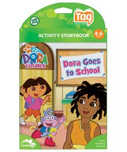 leapfrog Tag Dora Goes to School Book
