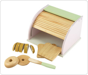 Leapfrog Wooden Bread Bin