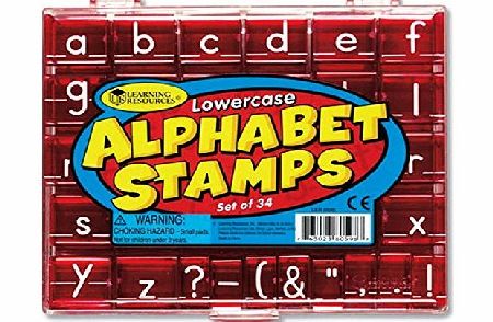Learning Resources Lowercase Alphabet Stamps