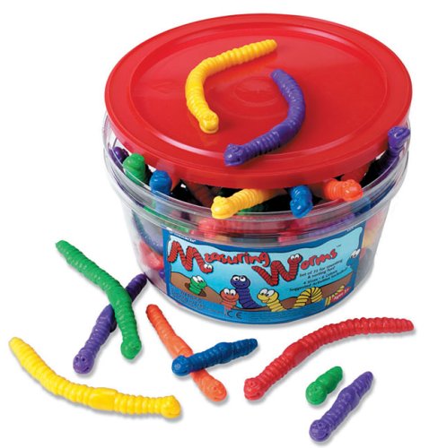 Learning Resources Measuring Worms Set of 72