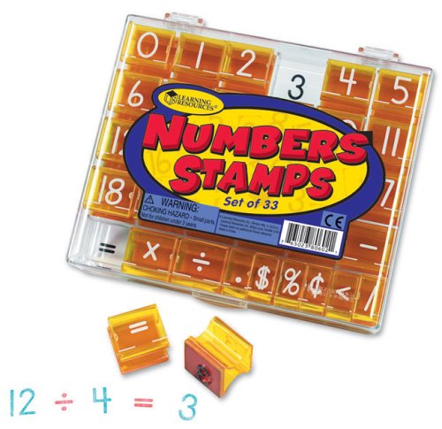 Learning Resources Number Stamps