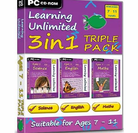 Learning Unlimited Ages 7 - 11 Triple Pack