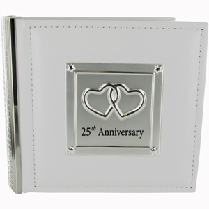 and Silver 25th Wedding Anniversary