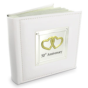 and Silver 50th Wedding Anniversary