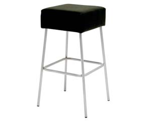 Leather and vinyl stool