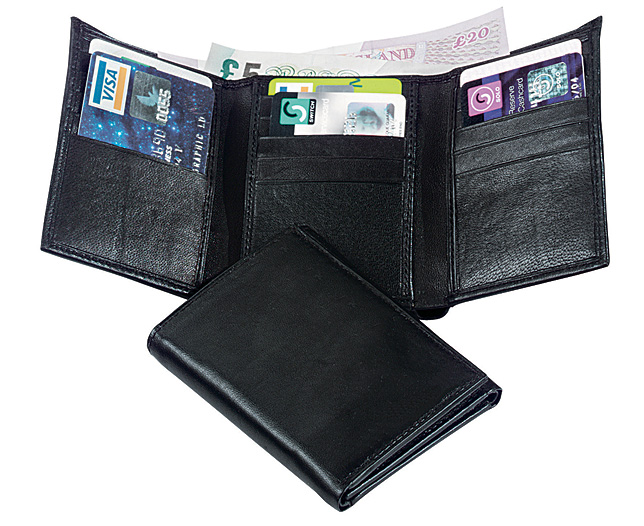 Credit Card Wallet Tri-Fold