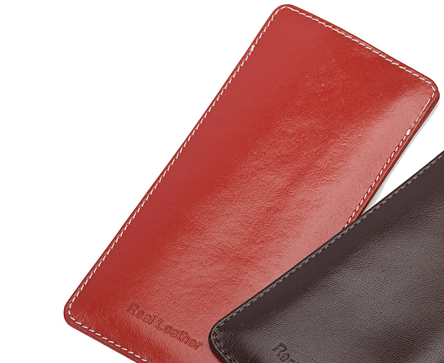 leather Spectacles Cases , Red
