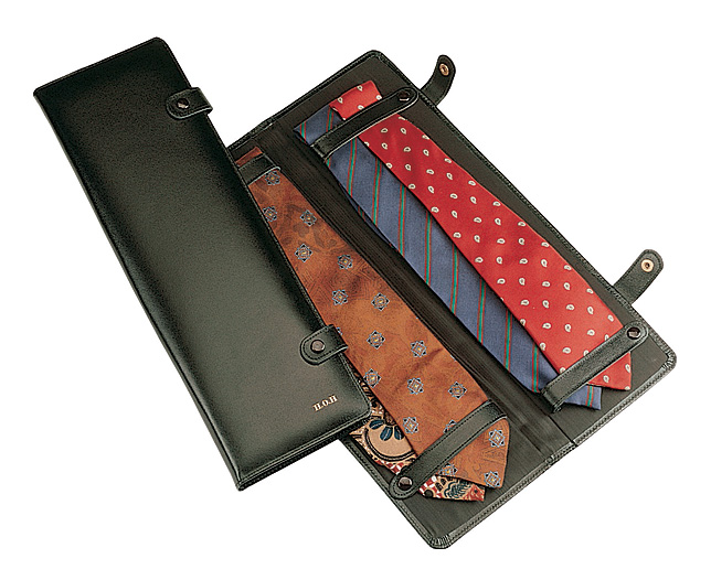 leather Tie Case - Plain