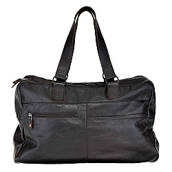 LEATHER WEEKEND BAG