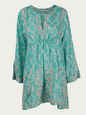 LEAVES OF GRASS TOPS TURQUOISE 40 FR LEA-U-CLIO
