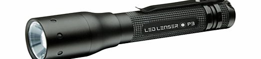 LED Lenser P3 Tactical Torch, Black