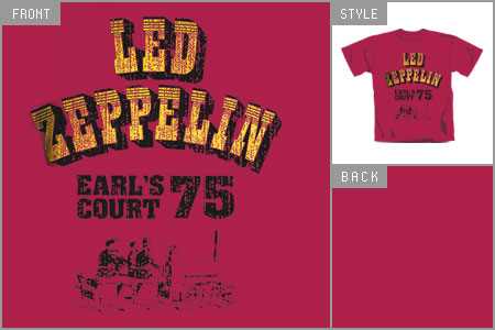 Led Zeppelin (Earls Court) T-Shirt brv_12965002_P