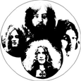 Led Zeppelin Faces Button Badges