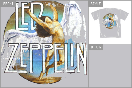 Led Zeppelin (Icarus Distressed) T-Shirt