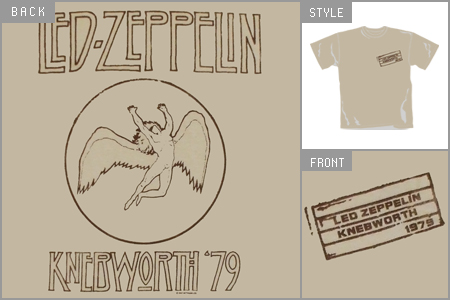 Led Zeppelin (Knebworth 79) T-Shirt