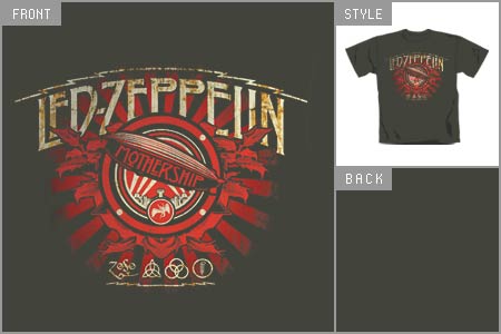Led Zeppelin (Mothership Burst Vintage) T-Shirt