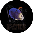 Led Zeppelin Purple Blimp Button Badges