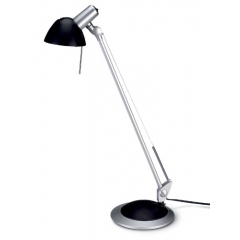 Leds-C4 Lighting Brest Grey and Black Desk Lamp