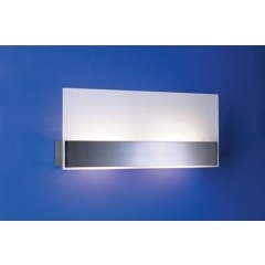 Leds-C4 Lighting Flat Satin Nickel Wall Light Large