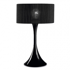 Lisboa Black Gloss Table Lamp