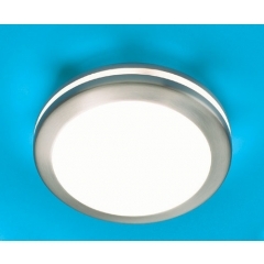 Leds-C4 Lighting Mini Satin Nickel Round Ceiling Light Small