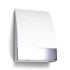 Leds-C4 Lighting Niza Chrome and Glass Wall Light