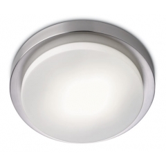 Leds-C4 Lighting Parma Non Bathroom Satin Nickel Ceiling Light