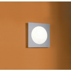 Leds-C4 Lighting Ska Satin Nickel Wall Light Small