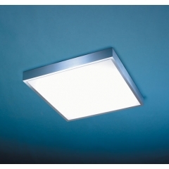 Leds-C4 Lighting Square Aluminium Ceiling Light Medium