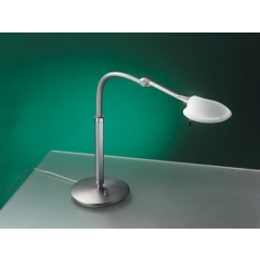 Leds-C4 Lighting Suite Satin Nickel Desk Lamp