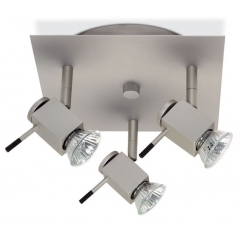 Tech Ceiling Light with 3 Spotlights