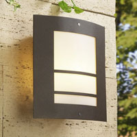 LEDS Lighting Outdoor Wall Light Modern Brown