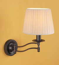 Provenza Traditional Antique Brown Wall Light That Can Be Adjusted Left Or Right