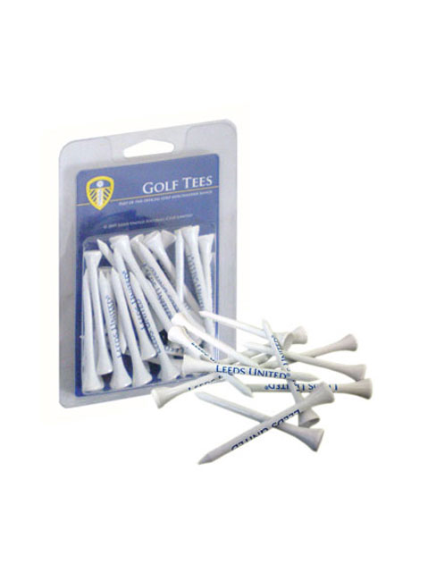 Leeds United FC Wooden Golf Tees (pack of 30)
