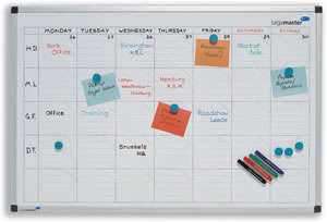 Legamaster Premium General Planner Magnetic Grid