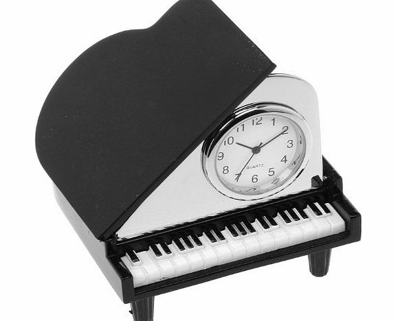 Grand Piano Miniature Novelty Clock