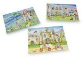 3 x Knights and Castles Jigsaw Puzzles