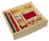 Legler Set of Rubber Stamps