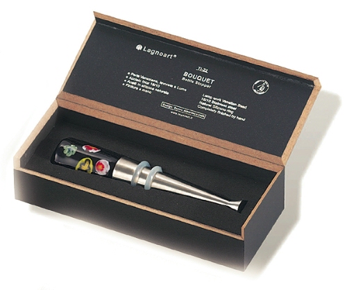 LegnoArt BOUQUET Bottle stopper in Blue