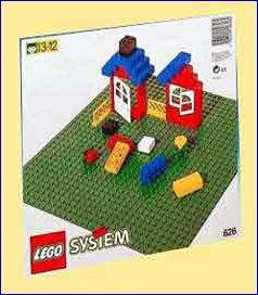LEGO 1 Green Base 32 X 32