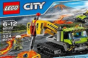 LEGO 60122 City In/Out Volcano Crawler Construction Set - Multi-Coloured